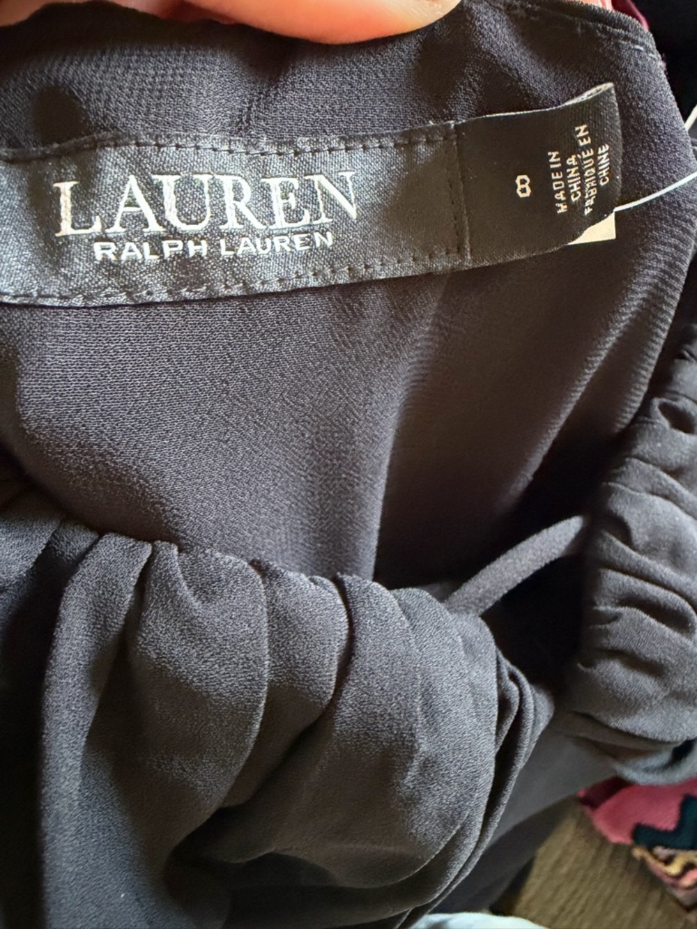 Ralph Lauren Black Strappy Dress - Picture 5 of 5
